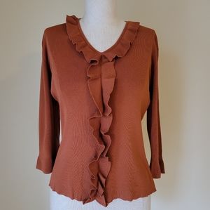 Ruffled top